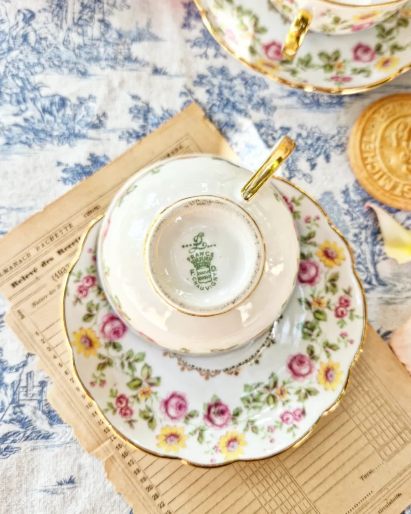 katdecovintage los platos de mi madre comprar piezas vintage porcelana antigua limoges luneville sarreguemines dogoin rastro frances brocante frances